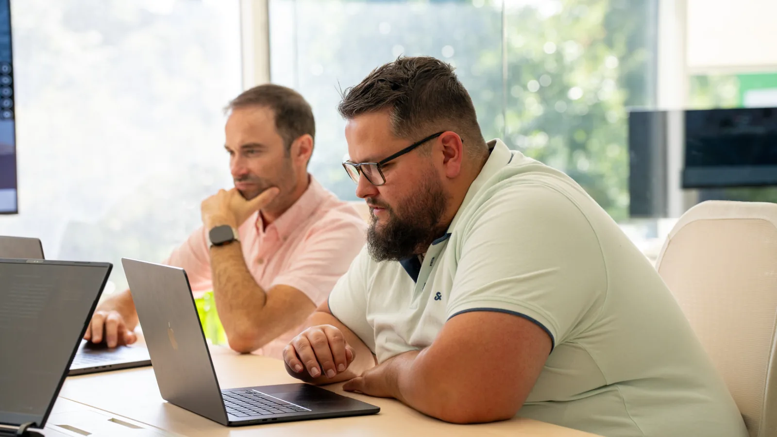 The Conception Web team in a working session